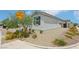 Front yard with drought resistant landscaping, sidewalk, and view of surrounding community at 3024 River Brook Ct, Las Vegas, NV 89139