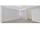 The bedroom features neutral walls and flooring, and a closet with shelving at 4400 W Lake Mead Blvd # 101, Las Vegas, NV 89108