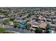 Aerial view of the neighborhood with neat landscaping and pools, showcasing the property's location at 7137 Eyebright St, Las Vegas, NV 89131