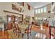 Elegant living room with hardwood floors, natural light, and open layout at 9614 Stonily Ln, Las Vegas, NV 89178