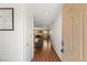 Inviting entryway with hardwood floors leading into the living and dining areas at 10253 Martinsburg Ct, Las Vegas, NV 89183