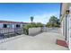 Expansive patio area with gated access, ideal for outdoor gatherings and entertainment at 1101 Willow Tree Dr # D, Las Vegas, NV 89128