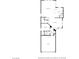 Detailed floor plan of the home's first level, showcasing the layout of the living spaces and garage at 1425 Overseer Ave, Henderson, NV 89074
