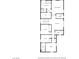 Upstairs floor plan featuring primary bedroom, laundry, and additional bedrooms with baths at 1425 Overseer Ave, Henderson, NV 89074