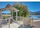 Covered picnic area with lake view, seating, and scenic vistas for outdoor community activities and enjoyment at 1425 Overseer Ave, Henderson, NV 89074
