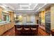 Open kitchen with a large island, stainless steel appliances, and custom cabinetry at 2001 Silver Ave, Las Vegas, NV 89102