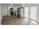 Bright and updated kitchen featuring stainless steel appliances and access to the back yard at 2711 Sesame Dr, Las Vegas, NV 89142