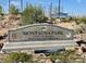 Montagna Park entrance sign with landscaping and recreational amenities in the background at 3447 Sw Covilha Ln, Henderson, NV 89044