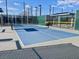 Active lifestyle awaits with well-maintained blue pickleball courts at the community recreation area at 3447 Sw Covilha Ln, Henderson, NV 89044