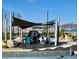 Community playground features modern play equipment, shade structures, and nearby walking paths at 3447 Sw Covilha Ln, Henderson, NV 89044