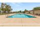 Community pool and pool house area provide space for fun and relaxation at 3471 One Nation Ave, Las Vegas, NV 89121