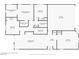 Floor plan showing the layout of the house at 5517 Meridian Rain St, North Las Vegas, NV 89031