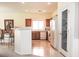 An open-concept kitchen featuring modern decor and ample natural light at 5845 Swan Point Pl, Las Vegas, NV 89122