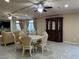 Bright living room with coffered ceiling and adjacent dining area at 6277 Mustang Spring Ave, Las Vegas, NV 89139