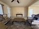 Inviting living room with decorative furniture, and a console table at 6277 Mustang Spring Ave, Las Vegas, NV 89139