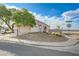 Charming single-story home featuring low maintenance desert landscaping and an attached two-car garage at 7528 Golden Yucca Dr, Las Vegas, NV 89147