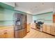 Open kitchen area offers stainless steel appliances, bright light, and lots of room at 7528 Golden Yucca Dr, Las Vegas, NV 89147