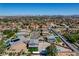 Aerial view showcasing the home's location and neighborhood amenities at 7736 Tioga Ridge Ct, Las Vegas, NV 89117