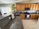 Functional kitchen with stainless steel appliances and views to living spaces at 8898 Promised Land Ave, Las Vegas, NV 89148