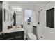 Modern bathroom with sleek vanity, tiled shower, and contemporary fixtures for a clean and stylish look at 9151 Indian Breeze Dr, Las Vegas, NV 89129