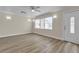 Inviting living room featuring a new front door, recessed lighting, and modern flooring at 120 Dogwood St, Henderson, NV 89015