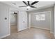 Bright bedroom with tile floors and ceiling fan at 125 S 15Th St, Las Vegas, NV 89101