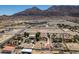 Expansive desert property featuring incredible mountain views at 1345 Morning Sun Way, Las Vegas, NV 89110