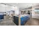 Bright kitchen with a large island and modern appliances offers functionality at 1345 Morning Sun Way, Las Vegas, NV 89110