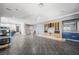 Spacious living room with tile flooring and custom built-ins offers ample space at 1345 Morning Sun Way, Las Vegas, NV 89110