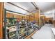 Interior view of a large storage area, filled with boxes and various items at 1345 Morning Sun Way, Las Vegas, NV 89110
