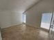 Bright bedroom featuring high ceilings and two windows with blinds at 2318 El Molino Cir, Las Vegas, NV 89108
