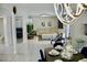 Open living space featuring a dining area, comfortable living room, and stylish decor at 2659 Vegas Valley Dr, Las Vegas, NV 89121