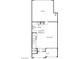 Detailed first floor plan showcasing the layout of the kitchen, great room, and garage at 3654 Stoppani Ave, Henderson, NV 89044