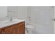 Bathroom featuring a tub/shower and a wood vanity at 3689 Bufflehead St, Las Vegas, NV 89122