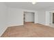 Unfurnished bonus room with neutral walls, carpet flooring, and doors to other rooms at 3689 Bufflehead St, Las Vegas, NV 89122