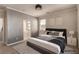 Spacious main bedroom with ensuite bathroom and neutral color palette at 389 Fringe Ruff Dr, Las Vegas, NV 89148