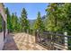 Spacious outdoor deck showcases a scenic mountain view at 4778 Knotty Pine Way, Las Vegas, NV 89124