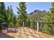Relax on the outdoor deck and enjoy mountain views at 4778 Knotty Pine Way, Las Vegas, NV 89124