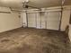 Two car garage with overhead door at 5605 Midnight Breeze St, North Las Vegas, NV 89081