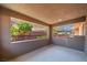 Outdoor balcony offers a peaceful setting with mature landscaping, and neighborhood views at 5619 Shadow Bend Dr, Las Vegas, NV 89135