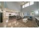 Open concept space with living room and kitchen, perfect for modern living at 5619 Shadow Bend Dr, Las Vegas, NV 89135