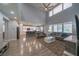 Inviting space with an open living area and view into the modern kitchen at 5619 Shadow Bend Dr, Las Vegas, NV 89135