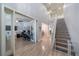 Bright office featuring double french doors and high ceilings at 5619 Shadow Bend Dr, Las Vegas, NV 89135