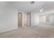 Large upstairs bedroom with walk-in closet and ensuite bath access at 5641 Vassar Meadow St, Las Vegas, NV 89148