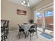 Bright dining area with access to the patio, perfect for indoor-outdoor living at 5667 Foxglove Field St, Las Vegas, NV 89130