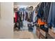 Walk in closet with ample storage and organization solutions, including shelving and drawers at 5967 Aimless St, Henderson, NV 89011