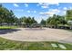 Community park featuring picnic tables, mature trees, rainbow arch, and open green space, offering a relaxing environment at 5967 Aimless St, Henderson, NV 89011