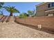 A blank canvas for your creativity awaits in this private, walled backyard at 6170 E Sahara Ave # 1076, Las Vegas, NV 89142