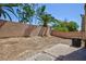 A private backyard offers a perfect spot for relaxation or outdoor entertaining at 6170 E Sahara Ave # 1076, Las Vegas, NV 89142