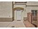 Inviting front door with a covered entrance and manicured landscaping at 6170 E Sahara Ave # 1076, Las Vegas, NV 89142
